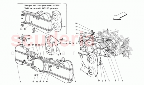Part Diagram for Ferrari 13449624