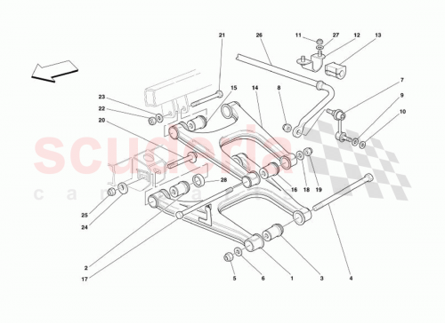 Part Diagram for Ferrari 210888
