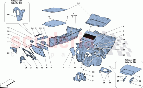 Part Diagram for Ferrari 89024000