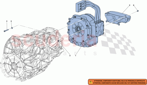 Part Diagram for Ferrari 297296