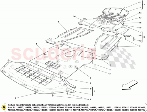 Part Diagram for Ferrari 81176700