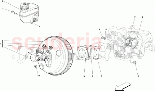 Part Diagram for Ferrari 234976