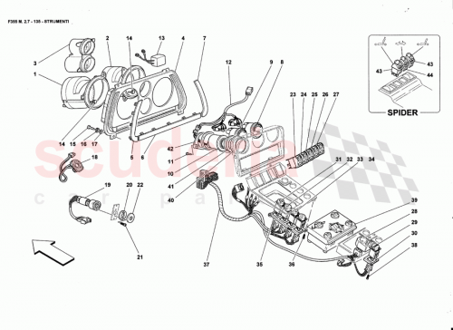Part Diagram for Ferrari 161119