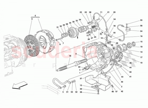 Part Diagram for Ferrari 194776