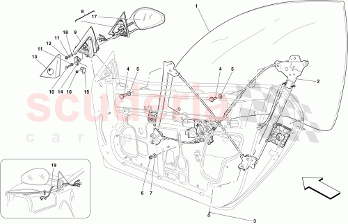 Part Diagram for Ferrari 83061300