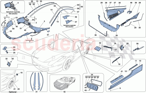 Part Diagram for Ferrari 14591487