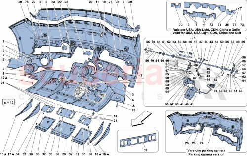 Part Diagram for Ferrari 85684800
