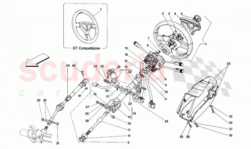 Part Diagram for Ferrari 157297