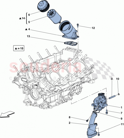 Part Diagram for Ferrari 749795