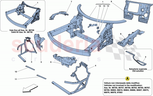 Part Diagram for Ferrari 985263775