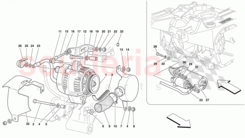 Part Diagram for Ferrari 158724