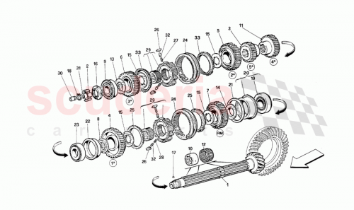 Part Diagram for Ferrari 110178