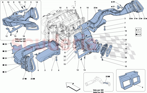 Part Diagram for Ferrari 83248500