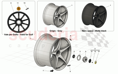 Part Diagram for Ferrari 300974