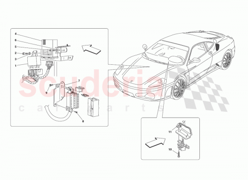 Part Diagram for Ferrari 14304324