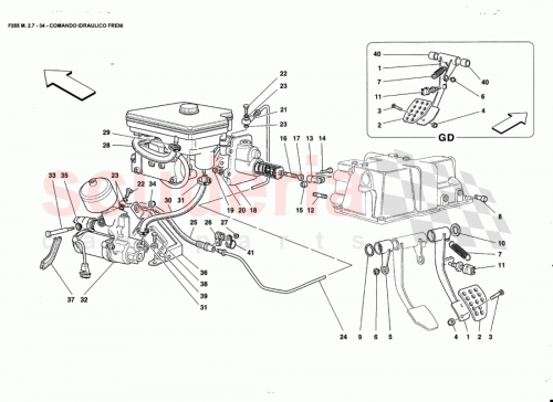 Part Diagram for Ferrari 161947