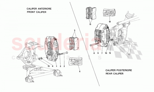 Part Diagram for Ferrari 148979