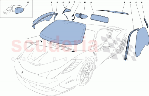 Part Diagram for Ferrari 85061700