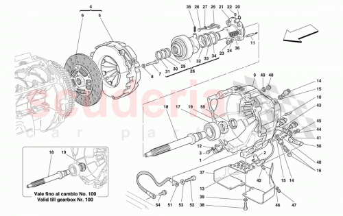 Part Diagram for Ferrari 174938