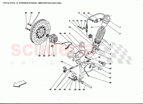 Part Diagram for Ferrari 240595