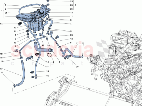 Part Diagram for Ferrari 308658