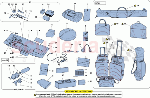 Part Diagram for Ferrari 144641