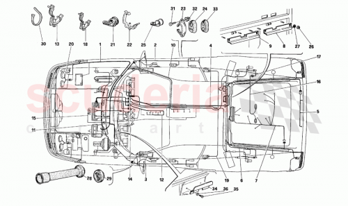 Part Diagram for Ferrari 10420301