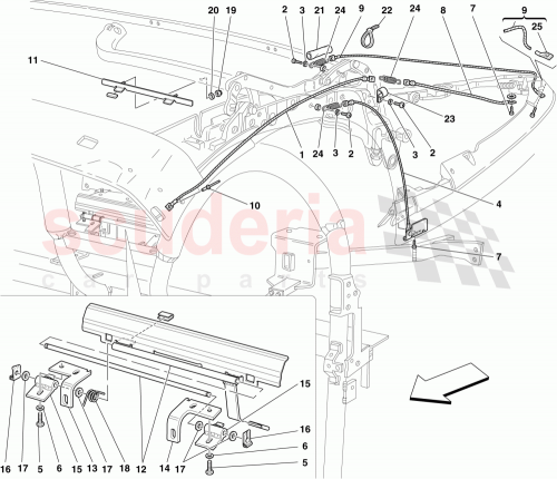 Part Diagram for Ferrari 66690300