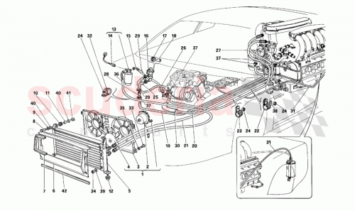 Part Diagram for Ferrari 150474