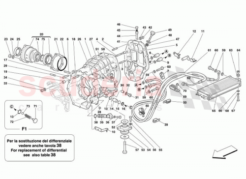 Part Diagram for Ferrari 251638
