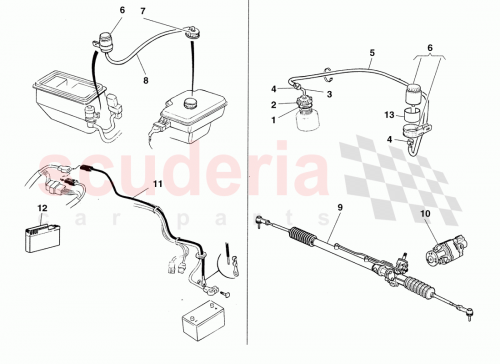 Part Diagram for Ferrari 155443