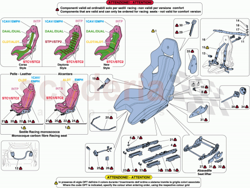 Part Diagram for Ferrari 814391