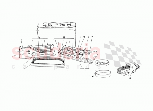Part Diagram for Ferrari 137722