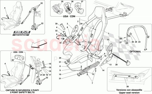 Part Diagram for Ferrari 81029100