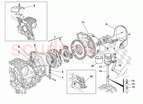 Part Diagram for Ferrari 164331