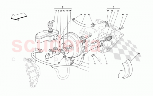 Part Diagram for Ferrari 172812