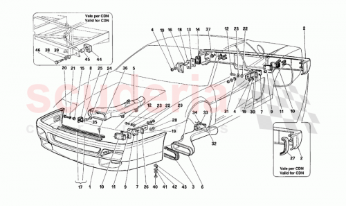 Part Diagram for Ferrari 64737300