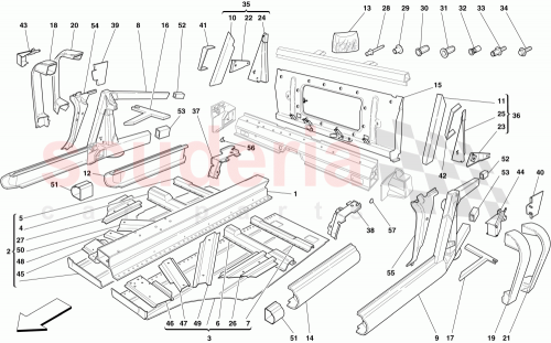 Part Diagram for Ferrari 69413311