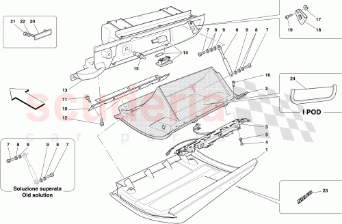 Part Diagram for Ferrari 69711612