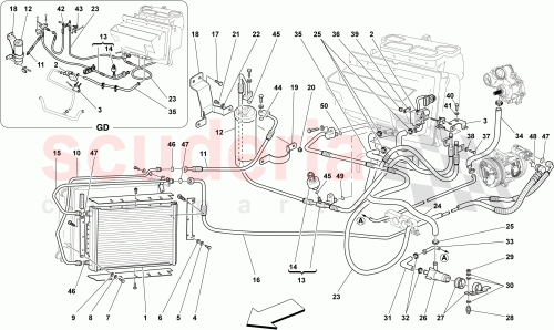 Part Diagram for Ferrari 68863200