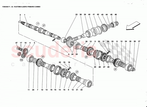 Part Diagram for Ferrari 170066