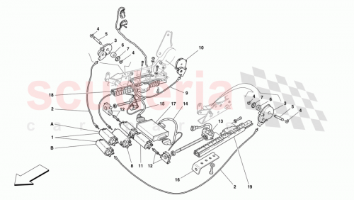 Part Diagram for Ferrari 65974300