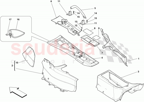 Part Diagram for Ferrari 82959112