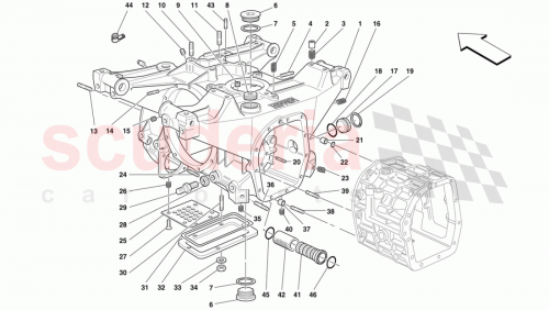 Part Diagram for Ferrari 151515