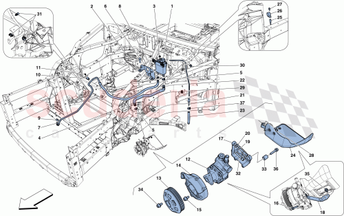 Part Diagram for Ferrari 287934