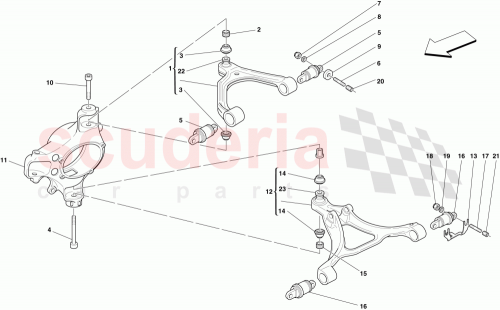 Part Diagram for Ferrari 13582310