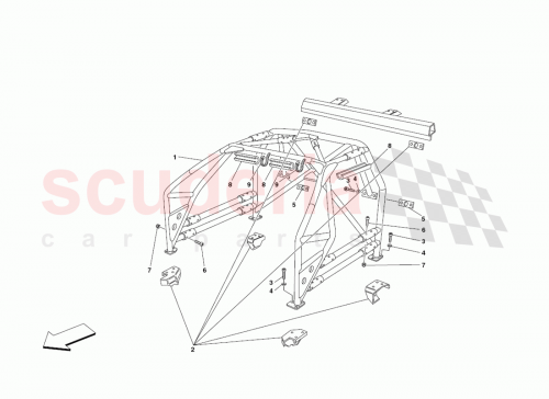 Part Diagram for Ferrari 14420126