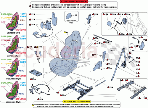 Part Diagram for Ferrari 803989