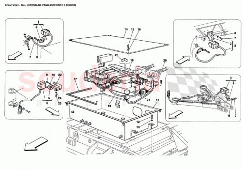 Part Diagram for Ferrari 191071