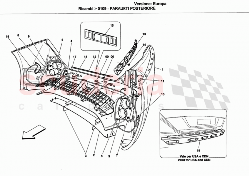 Part Diagram for Ferrari 84060800